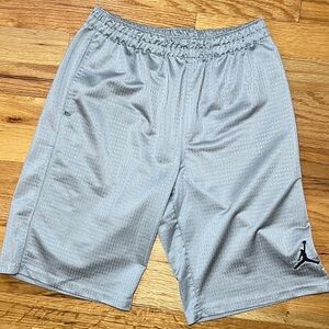 Jordan Boys Mesh Elastic Waist Basketball Shorts Size M 10-12